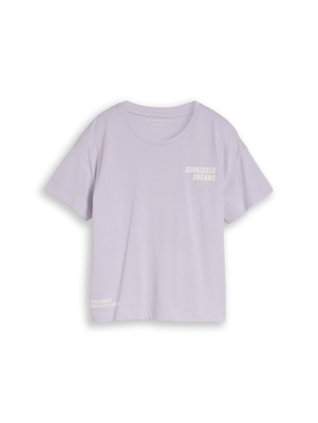 Oversize T-Shirt mit Rückenprint