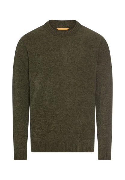 Pullover mit Rundhalskragen