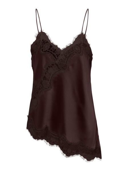 JDYFIFI S/L ASYM LACE SINGLET WVN NOOS