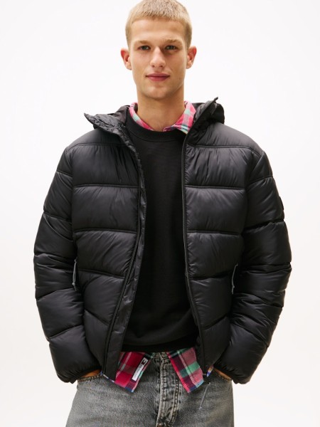 TJM HOODED LOGO PUFFER EXT