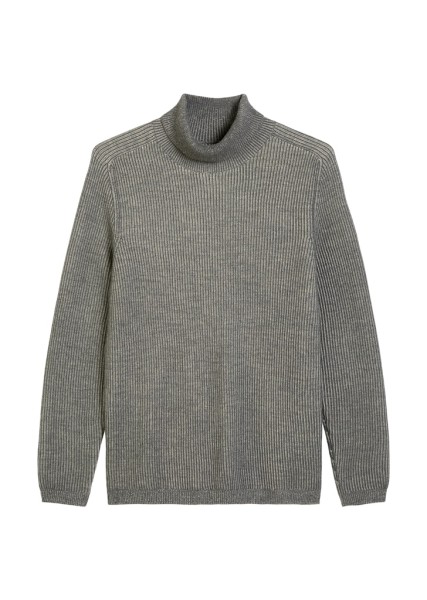 Rollkragen-Pullover regular