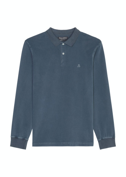 Langarm-Poloshirt Jersey regular