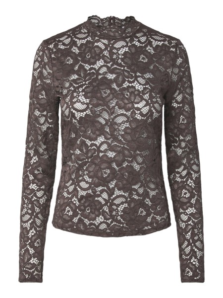 YASLACEY LS LACE TOP S. NOOS