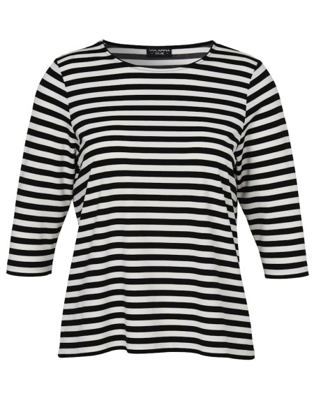 T-Shirt Rundhals 3/4 Arm Ringel