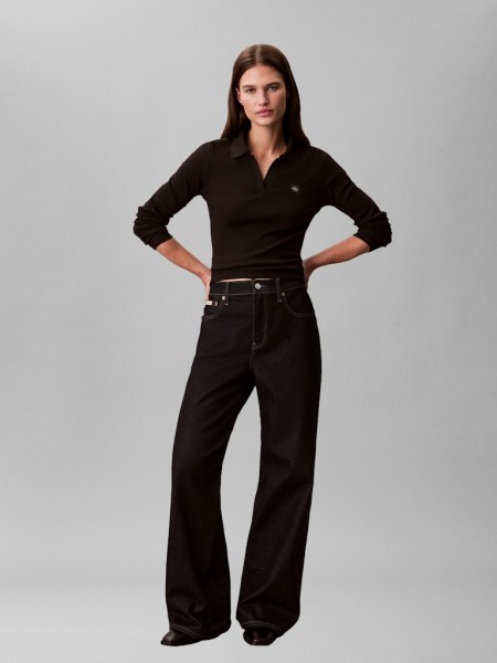 LS WOVEN LABEL 2X2 RIB JOHNNY CO