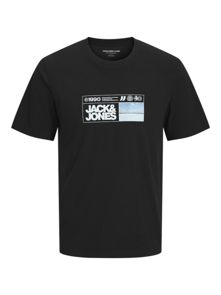 JCOMARINA PHOTO PRINT TEE SS CN FST PLS