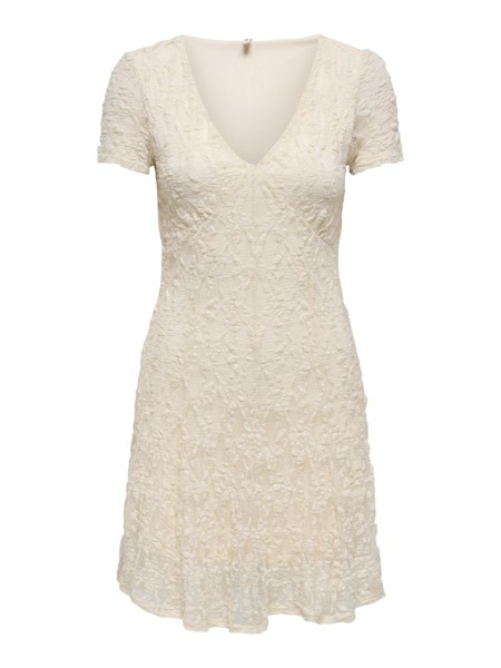 ONLALBINA S/S V-NECK SHORT DRESS JRS