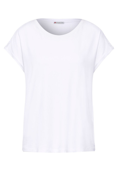 T-Shirt mit Stickerei