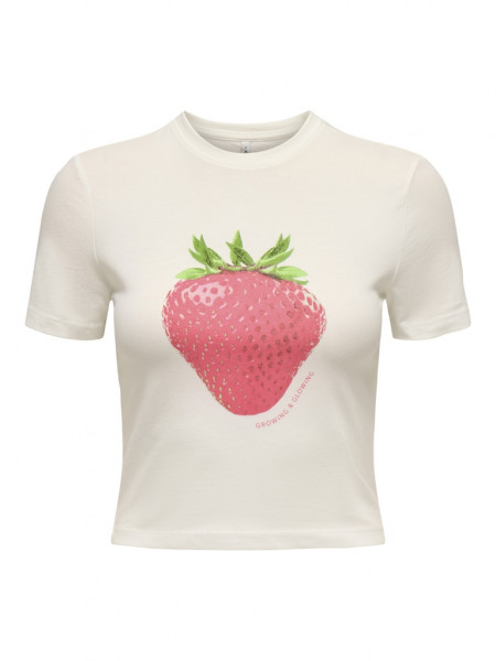 ONLKELLY LIFE S/S SHORT PRINT TOP BOXJRS