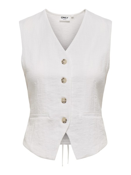 ONLITA S/L LINEN LOOK WAISTCOAT TLR