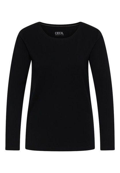 Basic Langarmshirt