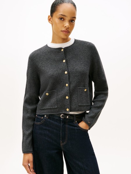 SOFT WOOL LADY JACKET LS SWT