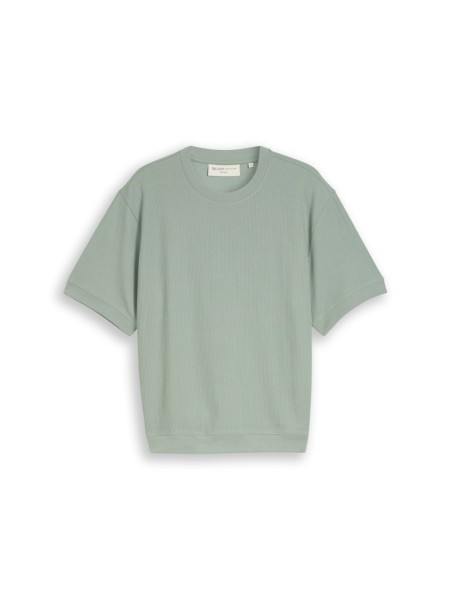 Relaxed Fit T-Shirt im Sweatshirt-Style