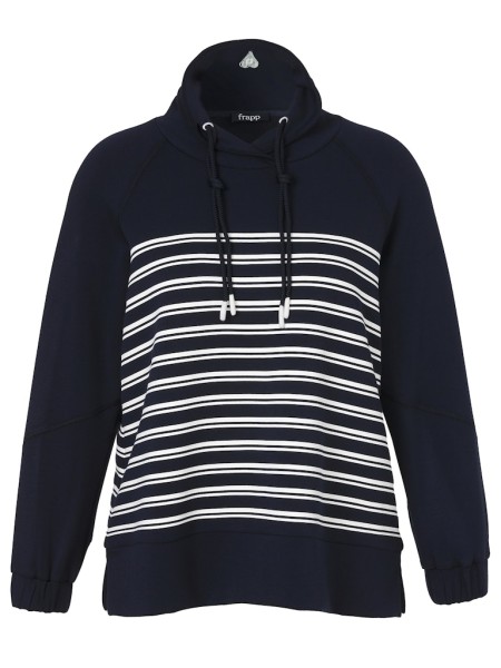 Sweatshirt Kragen 1/1 Arm Druck