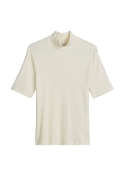 Rollkragen-T-Shirt slim