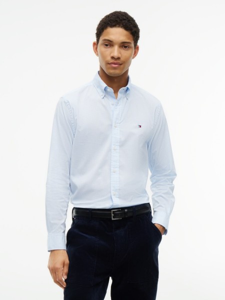 FLEX POPLIN GINGHAM RF SHIRT