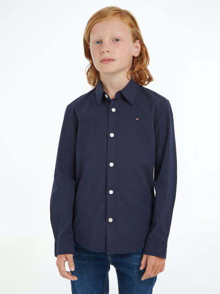 SOLID STRETCH POPLIN SHIRT L/S