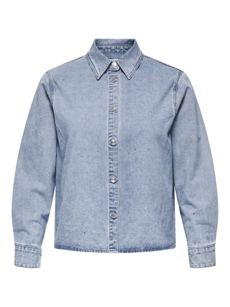 CARMAGGIEMAY L/S RHINEST SHIRT DNM