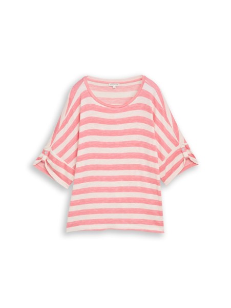 T-Shirt mit Turn-Up-Funktion