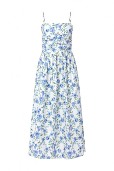 Flower midi dress