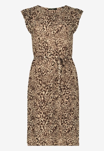 Minikleid mit Leoprint