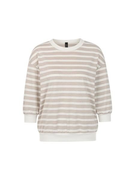 Shirt mit Lurex-Ringeln