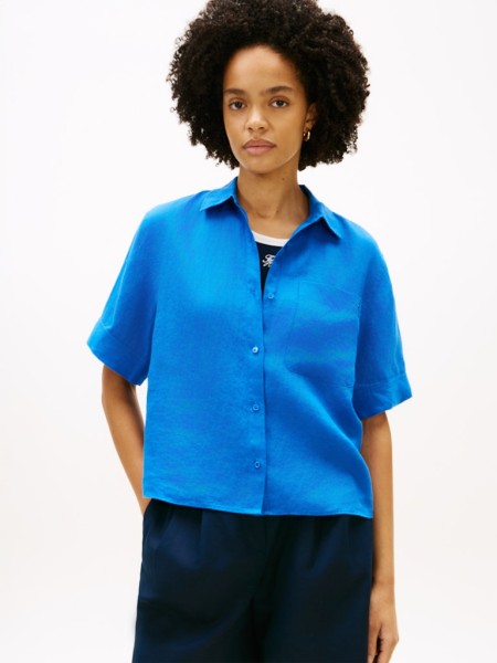 ESS LINEN SS SHIRT