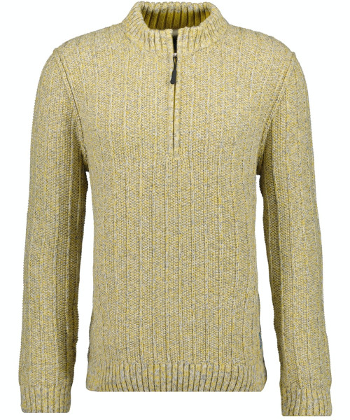 Strickpullover mit Stehkragen