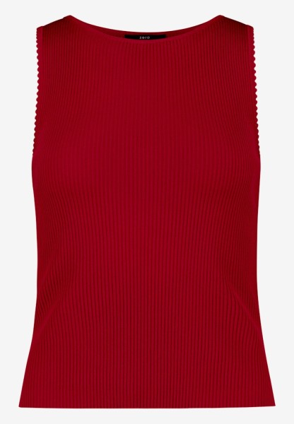 Stricktop mit U-Boot Ausschnitt