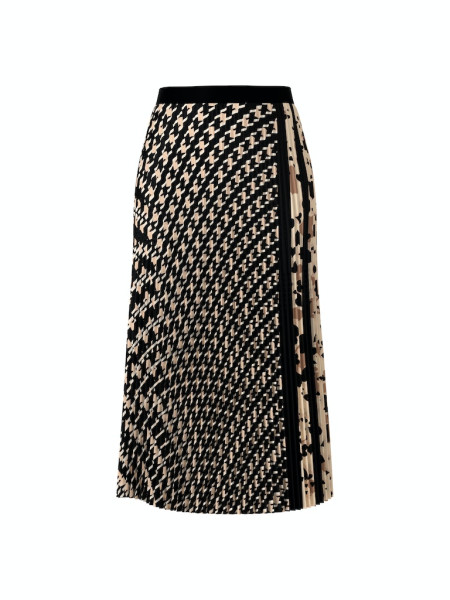 Plisseerock im Mustermix