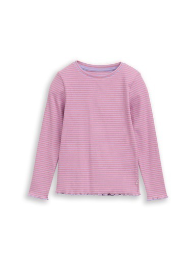 Langarmshirt mit Streifenmuster