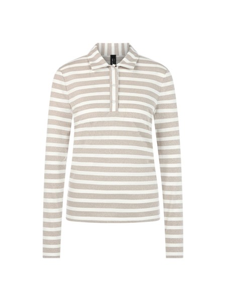 Poloshirt mit Lurex-Glow