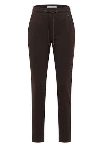 Mid Waist Slim Leg Hose im Casual Fit