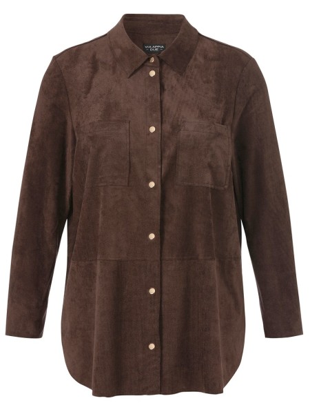 Bluse Hemdkragen 1/1 Arm