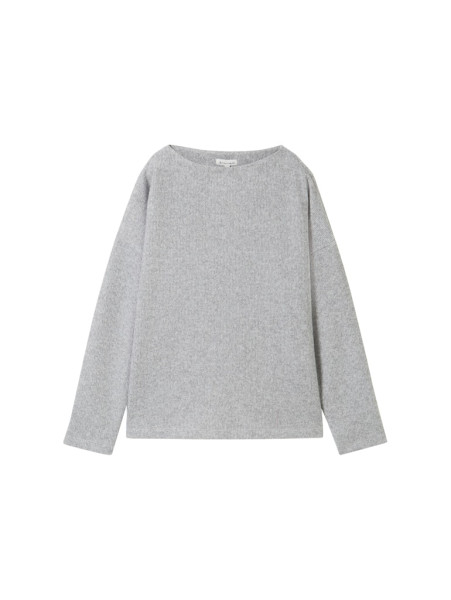 Sweatshirt mit Knopf-Details