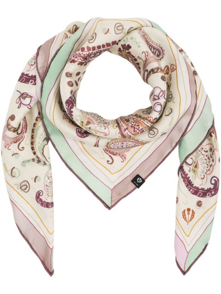 Seide Tuch Seidentuch mit farbenfrohem Paisley-Design