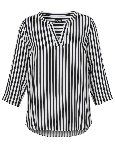 Tunika V-Ausschnitt 3/4 Arm Druck