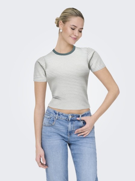 ONLLUPE S/S STRIPE TEE JRS