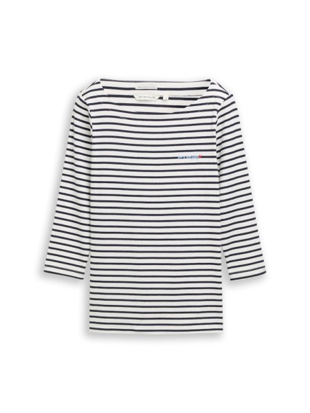 Langarmshirt mit Streifenmuster