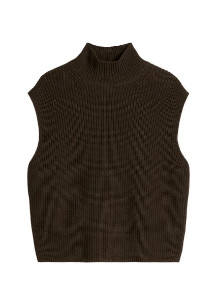 Ärmelloser Pullover relaxed