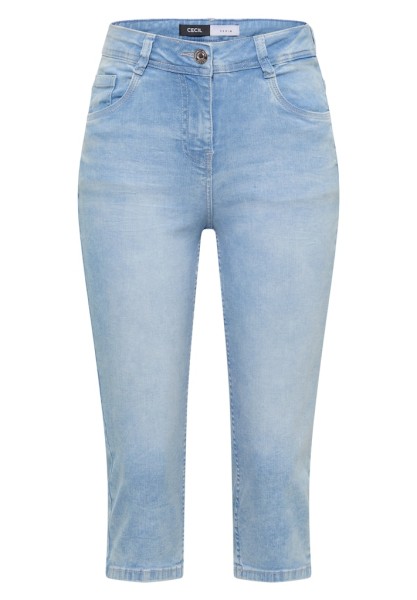 High Waist Slim Leg Jeans im Slim Fit