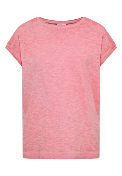 T-Shirt aus Jersey im Garment Dye Look