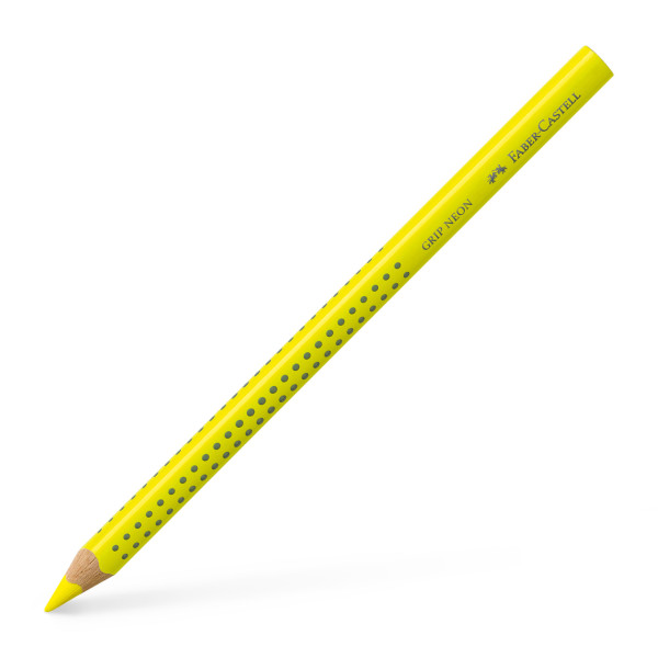 Faber-Castell 114807 Jumbo Grip Neon Trockentextliner, gelb