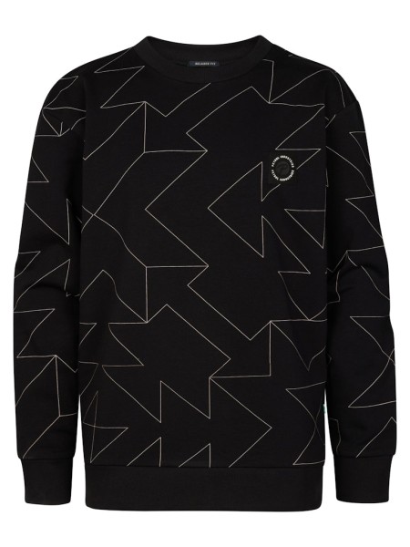 Boys Sweater Round Neck AOP