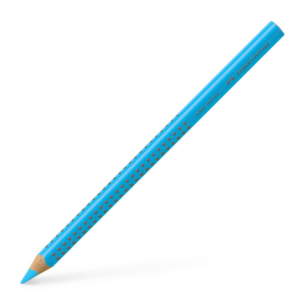 Faber-Castell 114851 Jumbo Grip Neon Trockentextliner, blau