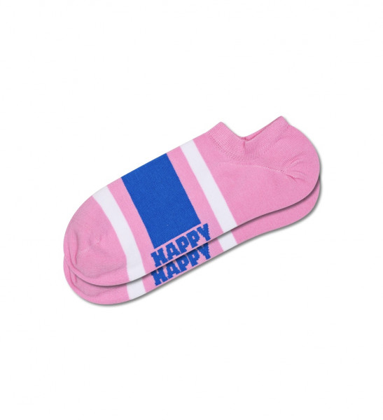 Simple Stripe No Show Sock