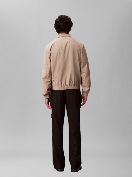 LS NYLON STAND COLLAR WINDBREAKE