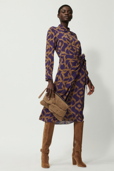 Midikleid mit exklusivem Design