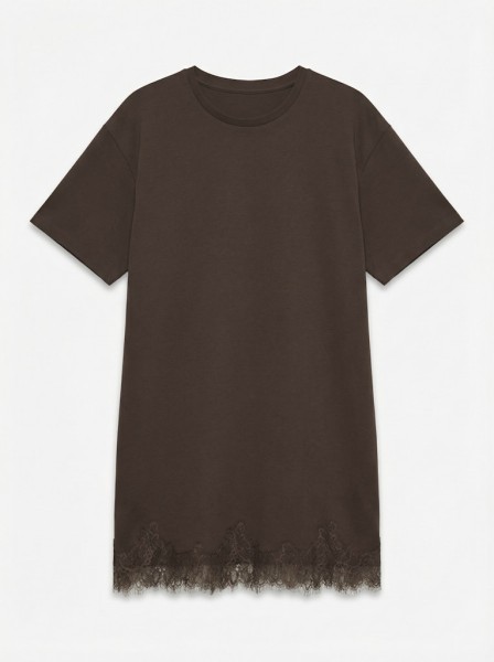 VMSARA METTE LACE SS DRESS JRS NOOS