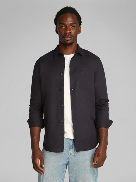 LINEN COTTON REGULAR L/S SHIRT